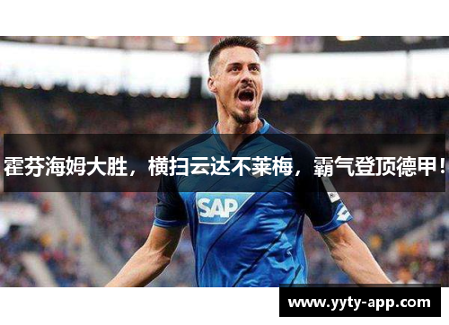 霍芬海姆大胜，横扫云达不莱梅，霸气登顶德甲！